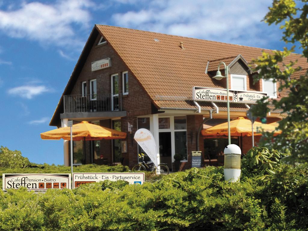 Cafe Pension Steffen Sanitz Kültér fotó